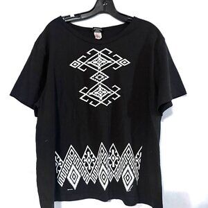 Sabaku Tee Shirt Southwestern Size XL Extra Large T-shirt Western EUC Like New